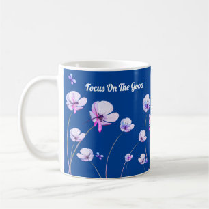Mug Musique de la positivité de la fleur