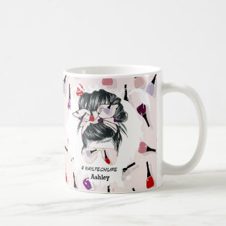 Mug Musique de la technologie de l'ongle personnalisée