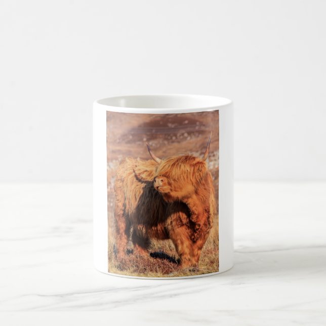 Mug Musique de la vache des Highlands (Centre)