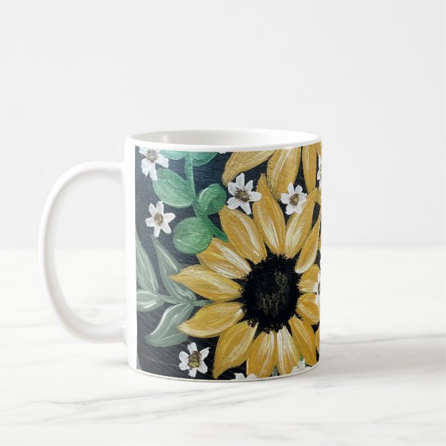 Mug Musique de l'amant du tournesol (Gauche)