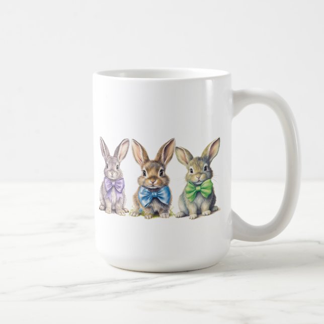 Mug Musique de lapin mignon (Droite)