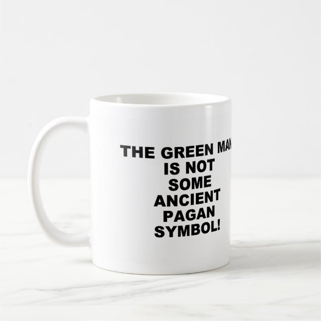 Mug Musique de l'homme vert (Gauche)