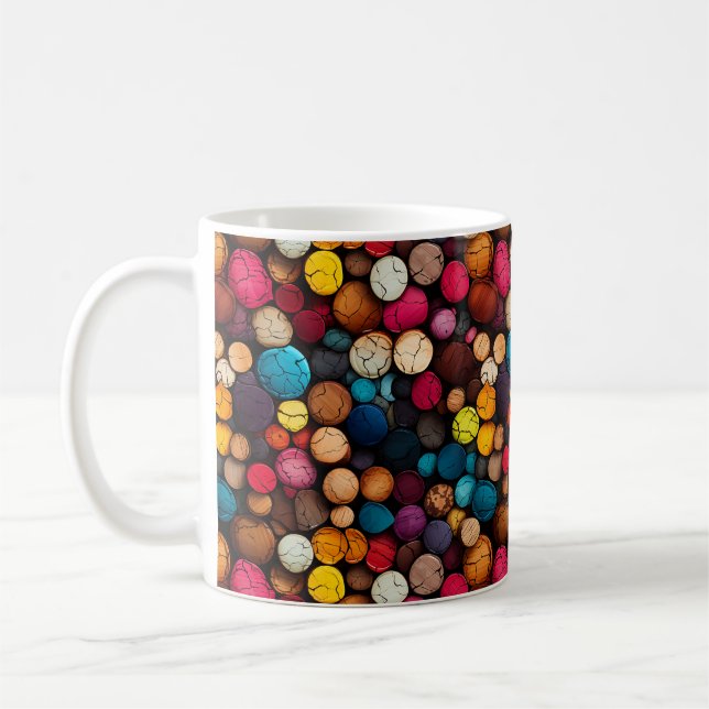 Mug Musique de liège arc-en-ciel (Gauche)
