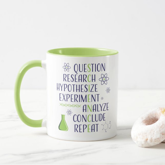 Mug Musique de méthode scientifique (Avec donut)