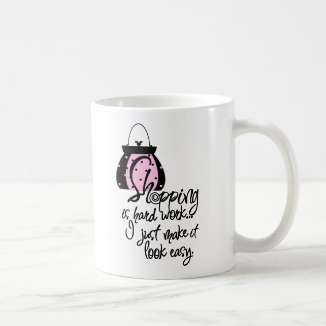 Mug Musique de mode rose (Droite)
