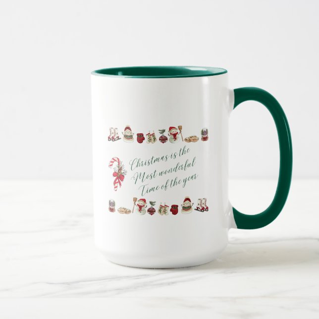 Mug Musique de Noël (Droite)
