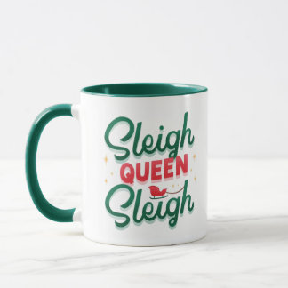 Mug Musique de Noël de la reine Sleigh