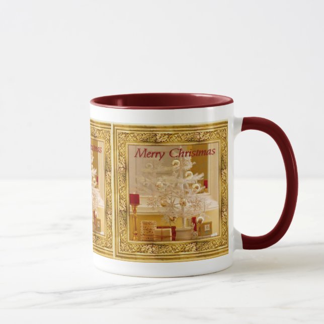 Mug Musique de Noël d'or (Droite)