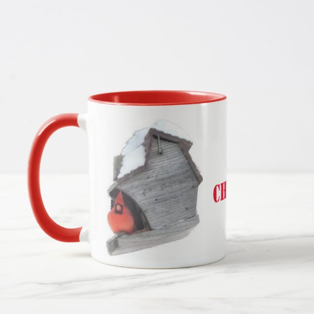 Mug Musique de Noël du cardinal (Gauche)