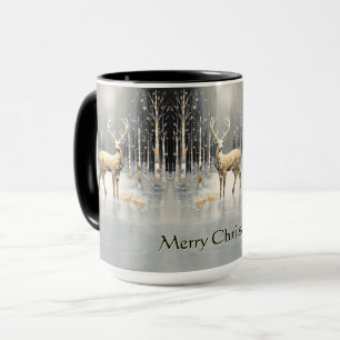 Mug Musique de Noël Gold Reindeer