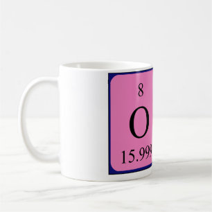 Mug Musique de nom de table périodique Oli