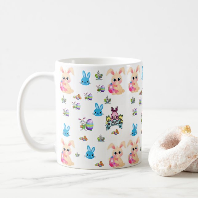 Mug Musique de Pâques (Avec donut)
