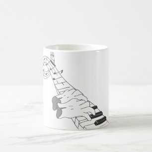 Mug Musique de piano