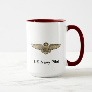 Mug Musique de pilote de la marine américaine
