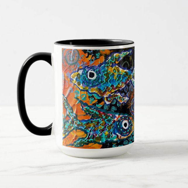 Mug Musique de poisson (Gauche)