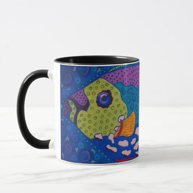 Mug Musique de poisson déclencheur (Gauche)