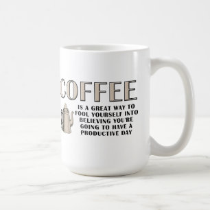 Mug Musique de productivité du café