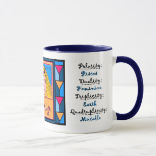 Mug Musique de profil de la Dame Virgo