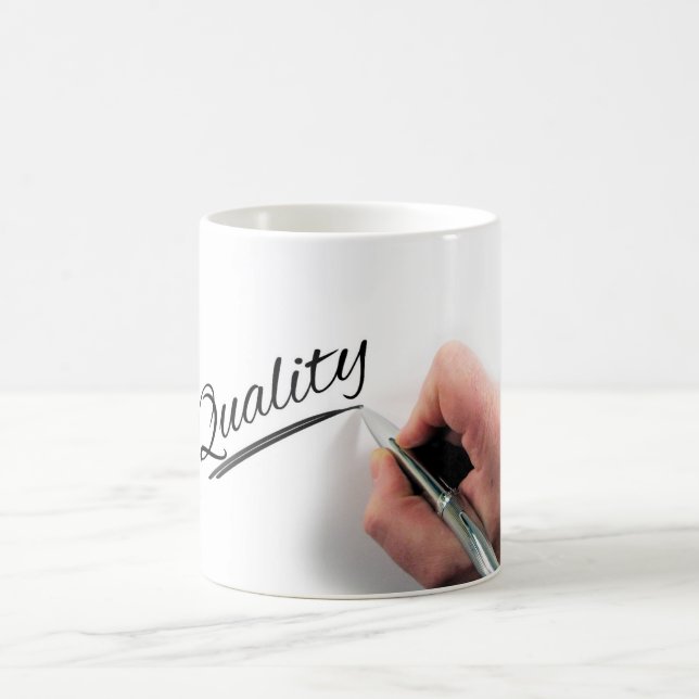 Mug Musique de qualité manuscrite (Centre)