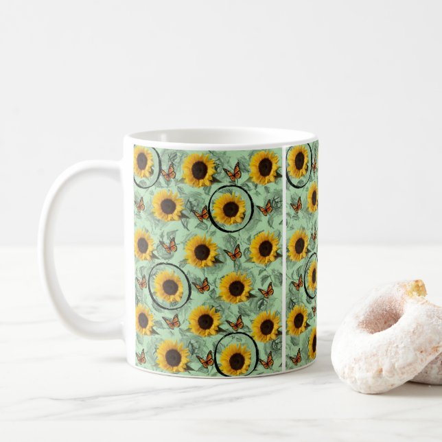 Mug Musique de tournesol (Avec donut)