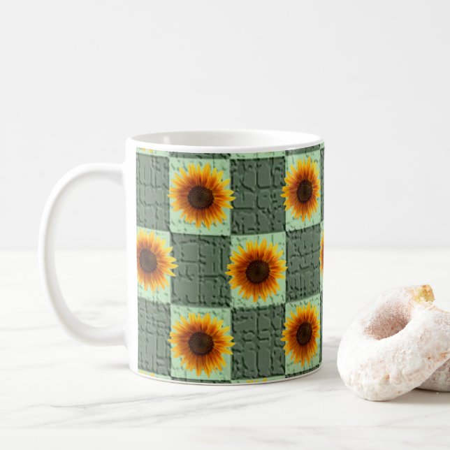Mug Musique de tournesol (Avec donut)