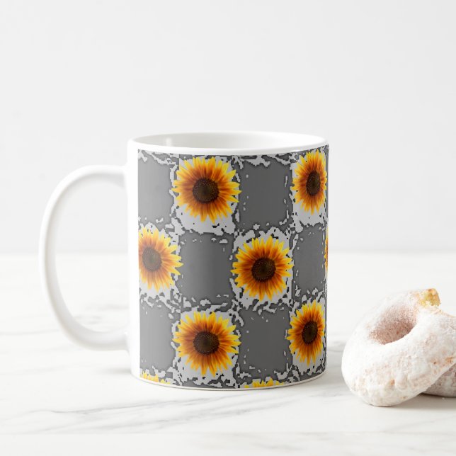 Mug Musique de tournesol (Avec donut)