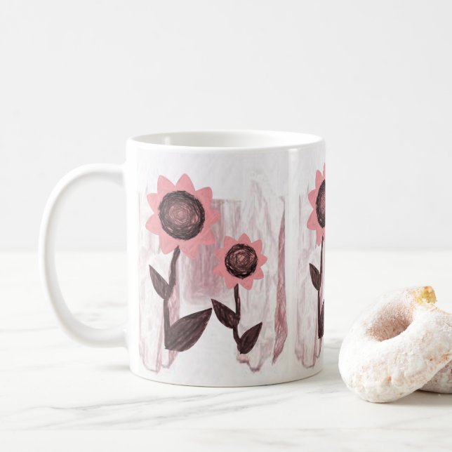 Mug Musique de tournesol (Avec donut)