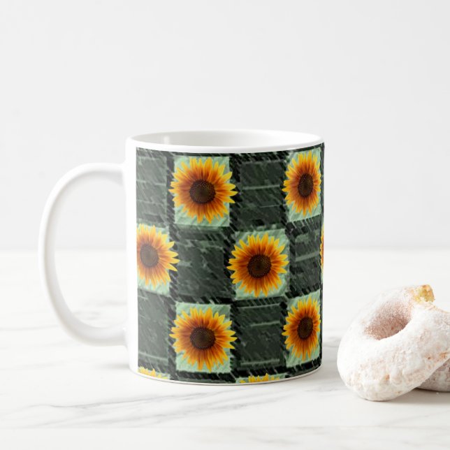 Mug Musique de tournesol (Avec donut)