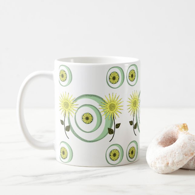 Mug Musique de tournesol (Avec donut)