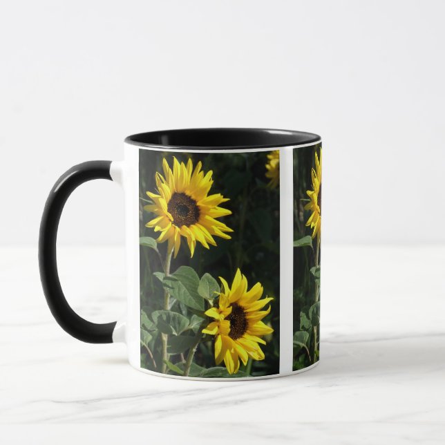Mug Musique de tournesol (Gauche)