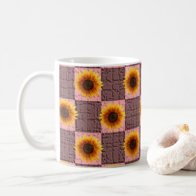 Mug Musique de tournesol (Avec donut)