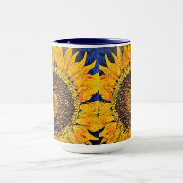 Mug Musique de tournesol (Centre)