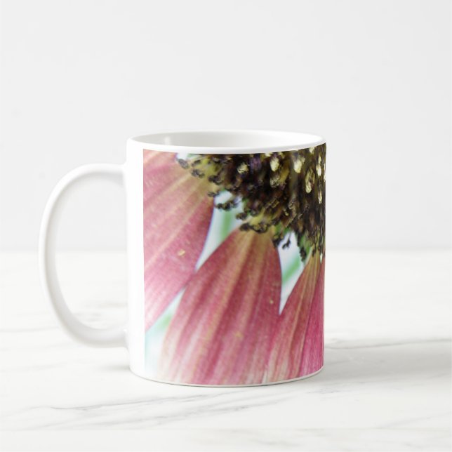 Mug Musique de tournesol rose (Gauche)