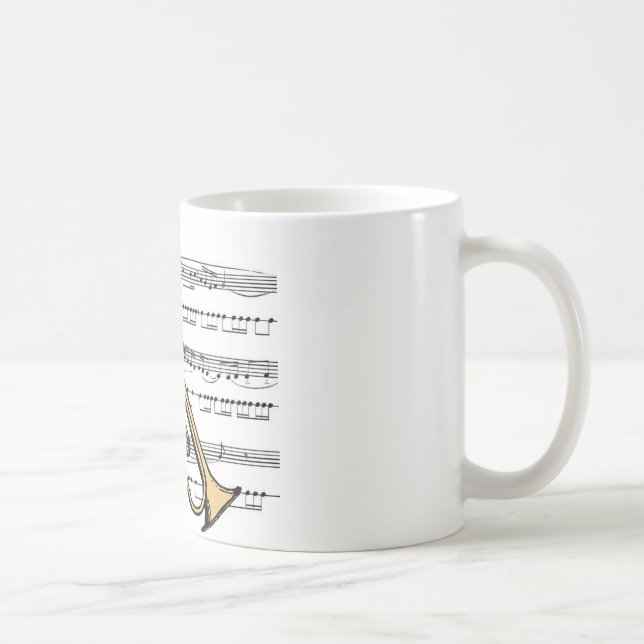 Mug Musique de trompette 11 B (Droite)