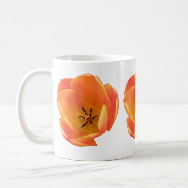 Mug Musique de Tulipe orange (Gauche)