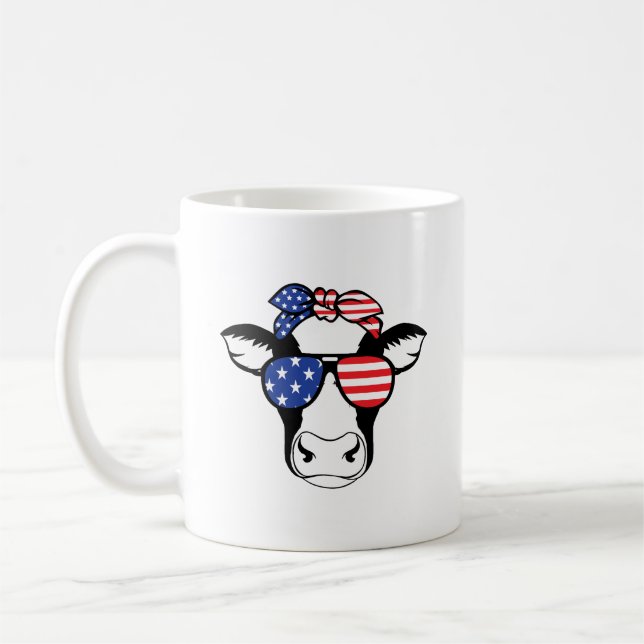 Mug Musique de vache américaine (Gauche)