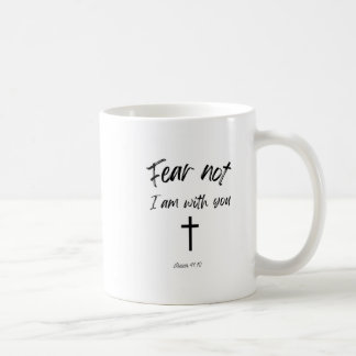 Mug Musique de verset de la Bible - La peur pas