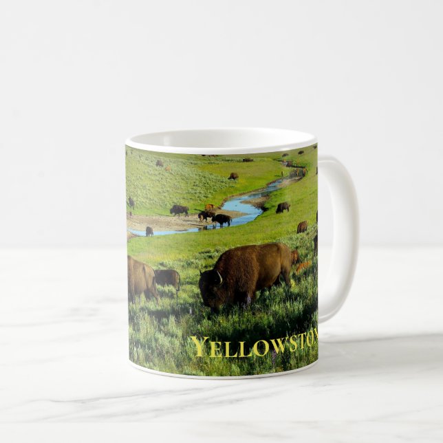 Mug Musique de Yellowstone (Devant droit)