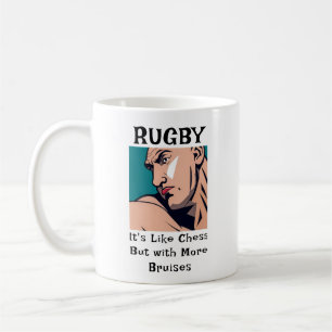 Mug Musique d'échecs de rugby