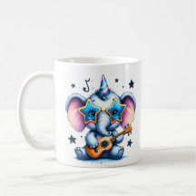 Musique d'éléphant cool amateur d'art