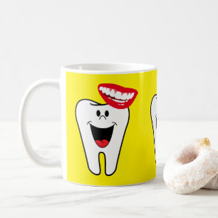 Mug Musique dentaire jaune