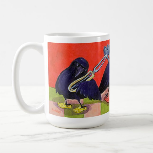 Mug Musique des corbeaux domestiques (Gauche)