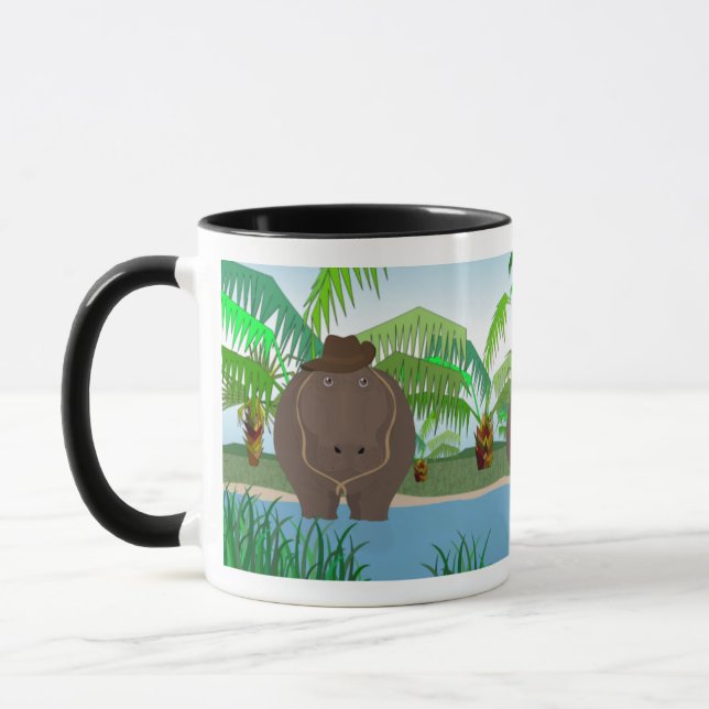 Mug Musique des hippopotames (Gauche)