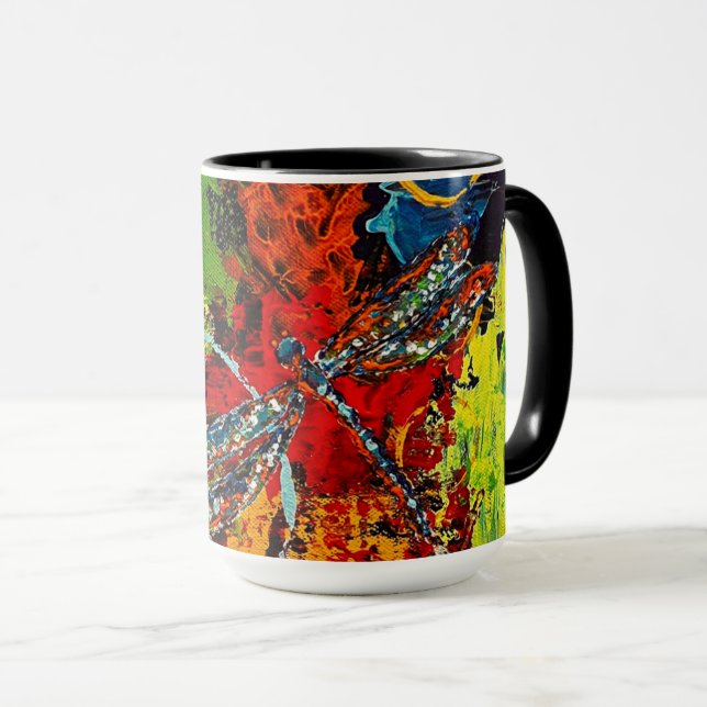 Mug Musique des libellules (Devant droit)