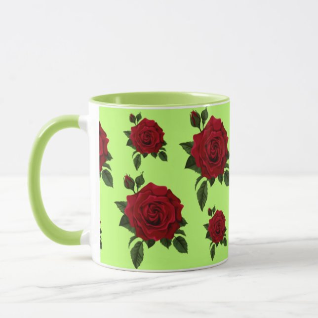 Mug Musique des Roses rouges (Gauche)