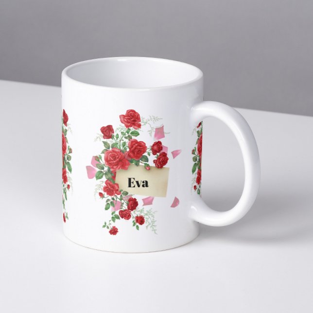 Mug Musique des Roses rouges (Créateur téléchargé)