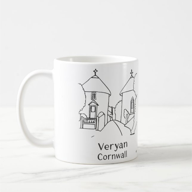 Mug Musique des Roundhouses de Veryan (Gauche)