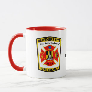 Mug Musique des services d'incendie de Baltimore