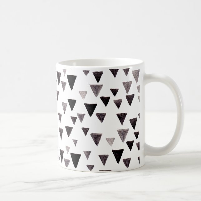 Mug Musique des triangles noirs (Droite)