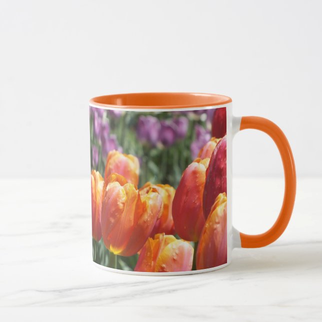 Mug Musique des Tulipes du printemps (Droite)